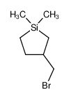 104107-90-6 spectrum, 3-bromomethyl-1,1-dimethyl-1-silacyclopentane