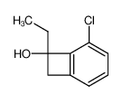 136715-55-4 spectrum, 5-chloro-7-ethylbicyclo[4.2.0]octa-1,3,5-trien-7-ol