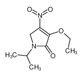 4-ethoxy-3-nitro-1-propan-2-yl-2H-pyrrol-5-one 88767-03-7