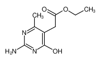 2-氨基-4-羟基-6-甲基-5-嘧啶乙酸乙酯