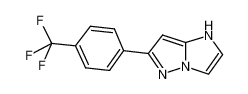 6-[4-(trifluoromethyl)phenyl]-5H-imidazo[1,2-b]pyrazole 130598-74-2