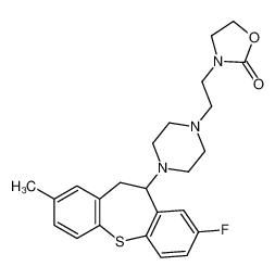 59849-49-9 structure, C24H28FN3O2S