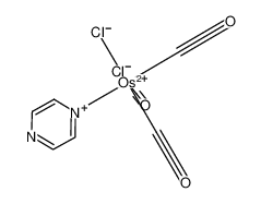 437982-02-0 structure, C7H4Cl2N2O3Os+