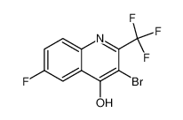 3-bromo-6-fluoro-2-(trifluoromethyl)-1H-quinolin-4-one 1072944-66-1