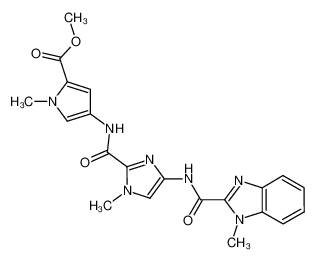 934993-06-3 structure, C21H21N7O4