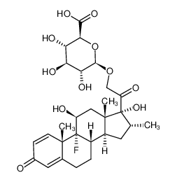 152154-28-4 structure, C28H37FO11