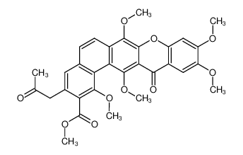 137787-68-9 structure, C31H28O10