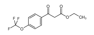 乙基3-氧代-3-[4-(三氟甲氧基)苯基]丙酸酯