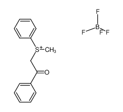 34881-63-5 structure, C15H15BF4OS+