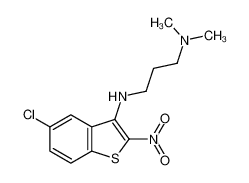 149338-16-9 structure, C13H16ClN3O2S