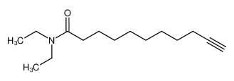 600710-41-6 spectrum, N,N-diethyl-undec-10-ynamide