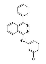 1-(3-氯苯胺基)-4-苯基酞嗪