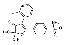 301693-28-7 structure, C18H16FNO4S