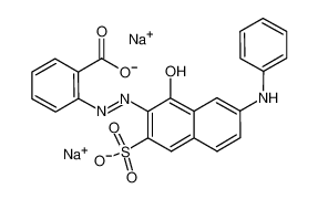 6369-32-0 structure, C23H15N3Na2O6S