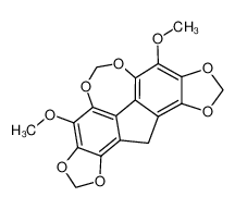 86582-22-1 4,8-Dimethoxy-12H-bis<1,3>dioxolo<1,2:7,8>fluoreno<4,5-def><1,3>dioxepin