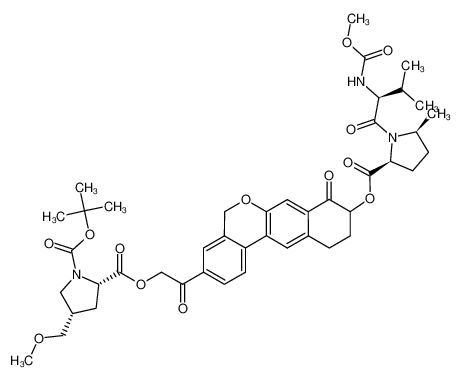 1378391-43-5 structure, C44H55N3O13