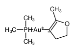 1426438-14-3 structure, C8H18AuOP