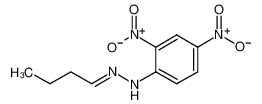 N-BUTYRALDEHYDE 2,4-DINITROPHENYLHYDRAZONE 1527-98-6