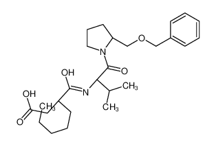 3-(R)-[1-(2-(S)-苄氧基甲基-吡咯烷-1-羰基)-2-(S)-甲基-丙基氨基甲酰)-辛酸