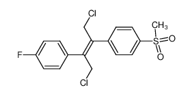 169155-28-6 structure, C17H15Cl2FO2S