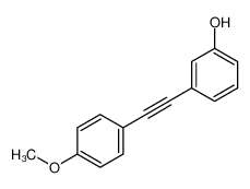 937593-87-8 3-[2-(4-methoxyphenyl)ethynyl]phenol