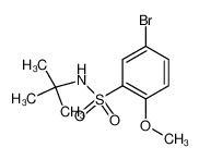 5-bromo-N-tert-butyl-2-methoxybenzenesulfonamide 871269-15-7