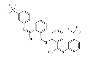 96835-63-1 structure, C28H18F6N2O2S2