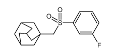 1373634-15-1 1-(((3-fluorophenyl)sulfonyl)methyl)adamantine