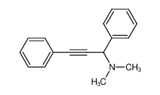 87143-88-2 N,N-dimethyl-N-(1,3-diphenyl-2-propynyl)amine