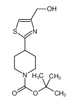4-[4-羟甲基-1,3-噻唑-2-基]哌啶甲酸叔丁酯