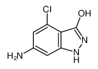 6-amino-4-chloro-1,2-dihydroindazol-3-one 91775-38-1