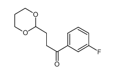 898786-00-0 structure, C13H15FO3