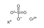 chromous potassium sulfate 10279-63-7