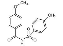 4-methoxy-N-(4-methylphenyl)sulfonylbenzamide 58734-14-8