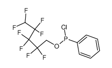 126215-38-1 structure, C11H8ClF8OP