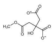 26163-61-1 structure, C7H8O7--