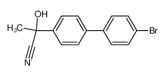 74415-08-0 2-(4'-bromo-[1,1'-biphenyl]-4-yl)-2-hydroxypropanenitrile