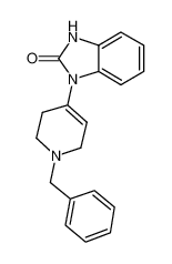 3-(1-benzyl-3,6-dihydro-2H-pyridin-4-yl)-1H-benzimidazol-2-one 60373-71-9