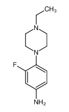 4-(4-ethylpiperazin-1-yl)-3-fluoroaniline 873537-27-0