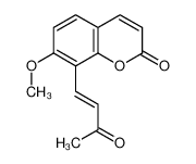 7-Methoxy-8-[(1E)-3-oxo-1-buten-1-yl]-2H-chromen-2-one 112789-90-9