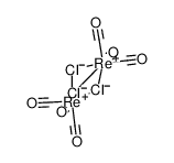 64145-93-3 structure, C6Cl3O6Re2-