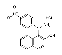 1-[amino-(4-nitrophenyl)methyl]naphthalen-2-ol,hydrochloride 714953-84-1