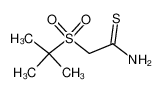 2-tert-butylsulfonylethanethioamide 175277-31-3