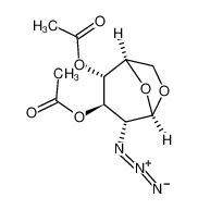 B-D-Glucopyranose,1,6-anhydro-2-azido-2-deoxy-,3,4-diacetate 119005-80-0