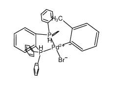 351531-26-5 structure, C37H34BrP2Pd