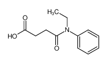 N-ethyl-N-phenyl-succinamic acid 33684-13-8