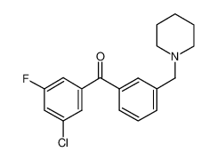 898793-44-7 structure, C19H19ClFNO