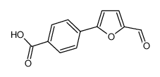 4-(5-formylfuran-2-yl)benzoic acid 39245-15-3