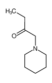 23588-52-5 spectrum, 1-Piperidino butan-2-one