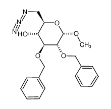 methyl 6-azido-2,3-di-O-benzyl-6-deoxy-α-D-glucopyranoside 54522-58-6